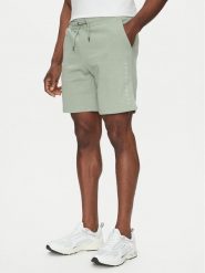 Jack&Jones Szorty sportowe Gordon 12248831 Zielony Regular Fit. Zielone krótkie spodenki sportowe Jack&Jones, m, bez wzorów, z bawełny. Za 99.99 zł.