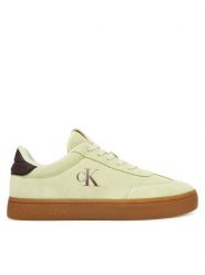Calvin Klein Jeans Sneakersy Classic Cupsole Mg Su YM0YM01300 Zielony. Zielone buty sportowe casual Calvin Klein Jeans, bez wzorów, z jeansu, bez zapięcia. Za 261.99 zł.
