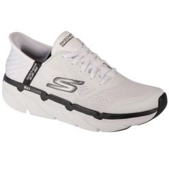 Buty do biegania męskie, Skechers Slip-Ins: Max Cushioning Premier - Asce. Białe buty do biegania Skechers, bez wzorów, bez zapięcia, do biegania, skechers sport. Za 438.99 zł.