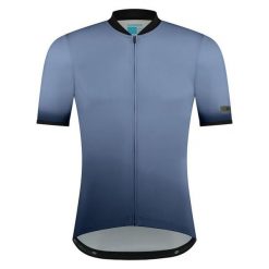 EVOLVE Avventura koszulka z krótkim rękawem, niebieski indygo. Niebieskie t-shirty sportowe Shimano, bez wzorów, bez ramiączek, rowerowe. W wyprzedaży za 395.55 zł.