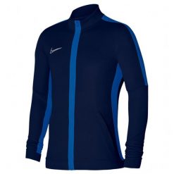 Męska Kurtka Dresowa. Niebieskie kurtki Nike, m, bez wzorów, z dresówki, bez kaptura. Za 242.99 zł.