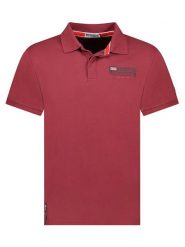Geographical Norway Koszulka polo "Koffroy" w kolorze bordowym rozmiar: 3XL. Czerwone koszulki polo Geographical Norway, xl, bez wzorów, z bawełny, bez kołnierzyka, bez ramiączek. Za 86.99 zł.