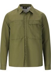 Koszula trekkingowa męska Whistler Elm. Zielone koszule WHISTLER, l, bez wzorów, z materiału, bez kołnierzyka, bez ramiączek. Za 224.99 zł.