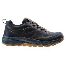 Buty Hi-Tec Mirati Wp M 92800490098 czarne. Czarne buty turystyczne bez wzorów, z gumy, przed kostkę, bez zapięcia. Za 357.98 zł.