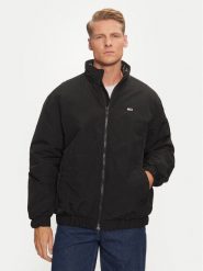 Tommy Jeans Kurtka przejściowa Essential DM0DM19661 Czarny Relaxed Fit. Czarne kurtki Tommy Jeans, m, bez wzorów, z jeansu, bez kaptura. Za 399.99 zł.