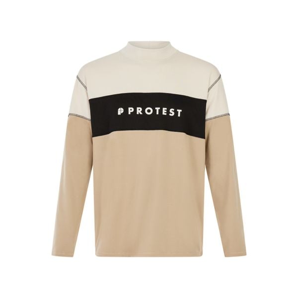 Bluza Protest Lownton. Brązowe bluzy Protest, na zimę, bez wzorów, bez kaptura. Za 251.00 zł.