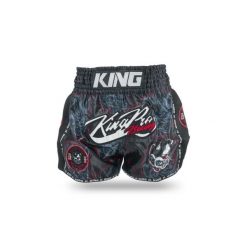 Szorty do boksu tajskiego King Pro Boxing Demon 1. Czarne szorty KING PRO BOXING, bez wzorów, sportowe. Za 327.50 zł.