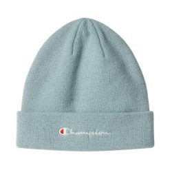 Czapka Champion Beanie Cap 806064. Niebieskie czapki z daszkiem Champion, na zimę, bez wzorów. Za 54.90 zł.