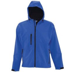 Męska Kurtka Soft Shell Replay Z Kapturem. Niebieskie kurtki SOL'S, m, bez wzorów, z kapturem. Za 281.99 zł.
