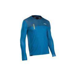 Koszulka rowerowa mtb NORTHWAVE XTRAIL 2 Jersey LS niebieska. Niebieskie bluzy Northwave, m, bez wzorów, z jersey, bez kaptura. Za 135.00 zł.