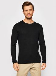 Selected Homme Sweter Rome 16079774 Czarny Regular Fit. Czarne swetry rozpinane Selected Homme, m, bez wzorów, z bawełny, bez kołnierzyka, bez ramiączek. Za 129.99 zł.