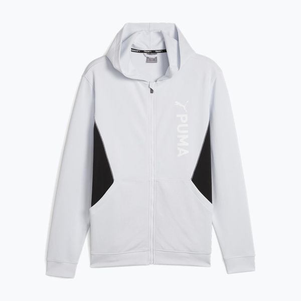 Bluza NEBBIA Crop Hoodie Iconic. Szare bluzy Puma, bez wzorów, bez kaptura. Za 279.99 zł.