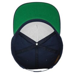 Czapka Flexfit Classique 5 panel. Niebieskie czapki z daszkiem FLEXFIT, bez wzorów. Za 111.50 zł.