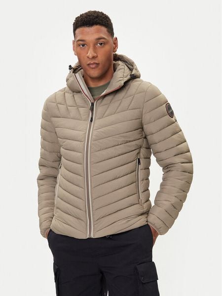 Napapijri Kurtka zimowa A-Lapaz H NP0A4I26 Beżowy Regular Fit. Brązowe kurtki Napapijri, na zimę, m, bez wzorów, z syntetyku, bez kaptura. Za 709.99 zł.