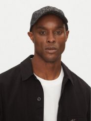 Calvin Klein Czapka z daszkiem Logo Jacquard LV04G5066G Czarny. Czarne czapki z daszkiem CALVIN KLEIN, bez wzorów, z materiału. Za 129.99 zł.