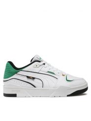 Puma Sneakersy Slipstream Bball 393266 01 Biały. Białe buty sportowe casual Puma, bez wzorów, ze skóry, bez zapięcia. Za 309.99 zł.