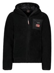 Geographical Norway Kurtka polarowa w kolorze czarnym rozmiar: S. Czarne kurtki Geographical Norway, s, bez wzorów, z polaru, bez kaptura. Za 128.25 zł.