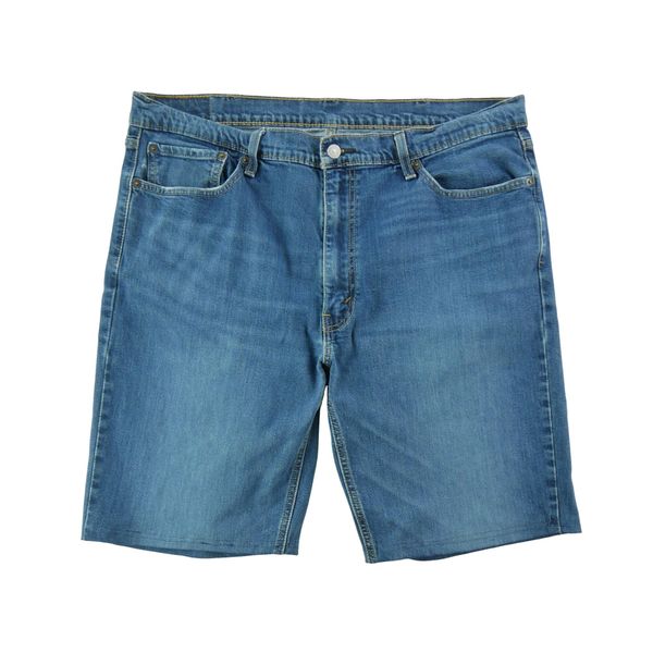 Second life - Levi Strauss krótkie spodenki męskie - Stan bardzo dobry. Niebieskie krótkie spodenki sportowe Levi's®, l, bez wzorów. Za 85.16 zł.
