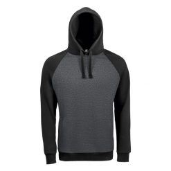 Bluza Z Kapturem Unisex Dla Dorosłych Seattle. Czarne bluzy SOL'S, m, bez wzorów, z kapturem. Za 197.99 zł.
