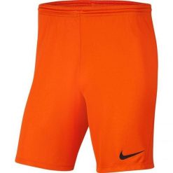 Męskie Spodenki Dry Park III. Brązowe szorty Nike, m, bez wzorów, sportowe. Za 102.99 zł.