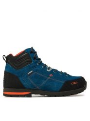 CMP Trekkingi Alcor 2.0 Mid Trekking Shoes Wp 3Q18577 Granatowy. Niebieskie botki sznurowane CMP, bez wzorów, ze skóry, bez obcasa, bez zapięcia. Za 499.99 zł.