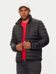 S.Oliver Kurtka puchowa 2158401 Czarny Regular Fit. Czarne kurtki S.Oliver, m, bez wzorów, z puchu, bez kaptura. Za 259.99 zł.