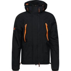 Superdry HOODED POLAR WIND ATTACKER Kurtka przejściowa black/orange. Bluzy z polaru marki Superdry. Za 599.00 zł.