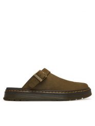 Dr. Martens Klapki Brookline DM42861300 Zielony ciemny. Zielone klapki Dr. Martens, ze skóry. Za 519.99 zł.