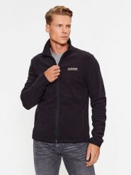 Napapijri Polar NP0A4HDU Czarny Regular Fit. Czarne bluzy z polaru Napapijri, m, bez wzorów, z polaru, bez kaptura. Za 249.99 zł.