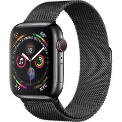 Smartwatch Apple Watch Series 4 GPS Czarny (MTVM2WB/A). Czarne zegarki smartwatch Apple, bez wzorów. Za 3,619.99 zł.