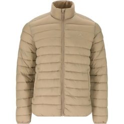 Kurtka puchowa Whistler Arubi. Brązowe kurtki WHISTLER, na zimę, bez wzorów, z puchu, bez kaptura. Za 299.00 zł.