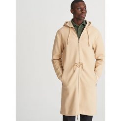 Długa bluza z kapturem - Beżowy. Bluzy z kapturem marki Reserved. Za 229.99 zł.