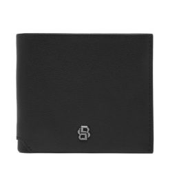 Portfel BOSS. Czarne portfele Boss, bez wzorów. Za 629.99 zł.
