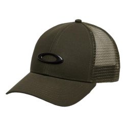 Czapka z Daszkiem unisex Oakley Trucker Ellipse Hat. Brązowe czapki z daszkiem Oakley, bez wzorów. W wyprzedaży za 158.95 zł.
