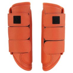 Getry chłodzące dla koni BR Equitation Majestic Kamilla. Brązowe legginsy długie sportowe BR, m, bez wzorów, z neoprenu. Za 233.50 zł.