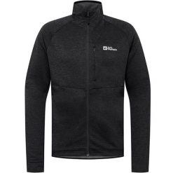 Kurtka trekkingowa męska Jack Wolfskin Taiga. Czarne kurtki Jack Wolfskin, l, bez wzorów, z materiału, bez kaptura. Za 378.20 zł.