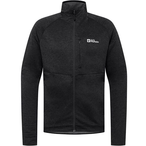 Kurtka w góry męska Jack Wolfskin Taiga. Czarne kurtki Jack Wolfskin, m, bez wzorów, z materiału, bez kaptura. Za 584.00 zł.