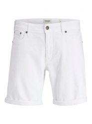 Jack&Jones Szorty jeansowe Rick 12274985 Biały Regular Fit. Białe szorty Jack&Jones, l, bez wzorów, z bawełny. Za 119.99 zł.