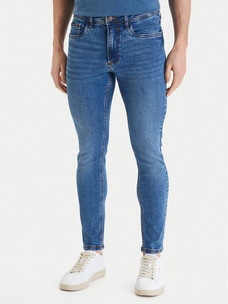 Americanos Jeansy New York W126-AMMTR-1000-20D Niebieski Skinny Fit. Niebieskie jeansy Americanos, m. Za 179.99 zł.