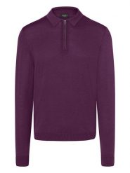 Maerz Muenchen Wełniany sweter w kolorze fioletowym rozmiar: 52. Różowe swetry nierozpinane Maerz Muenchen, bez wzorów, z wełny, bez kołnierzyka, bez ramiączek. Za 295.99 zł.