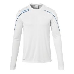 Koszulka sportowa męska Uhlsport Stream 22. Białe koszulki z długim rękawem Uhlsport, m, bez wzorów, z poliesteru, bez ramiączek. W wyprzedaży za 90.50 zł.
