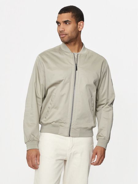Calvin Klein Kurtka bomber Hero K10K113496 Beżowy Regular Fit. Brązowe kurtki CALVIN KLEIN, l, bez wzorów, z bawełny, bez kaptura. Za 479.99 zł.