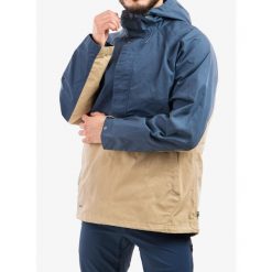 Kurtka męska Fjallraven Vardag Anorak. Niebieskie kurtki Fjällräven, m, bez wzorów, bez kaptura. Za 686.99 zł.