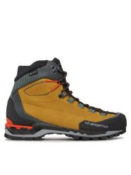 La Sportiva Trekkingi Trango Tech Leather Gtx 21S732206 Brązowy. Brązowe botki sznurowane La Sportiva, bez wzorów, z nubiku, bez obcasa, bez zapięcia. Za 1,014.30 zł.