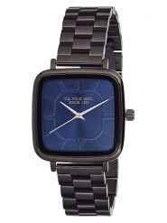 U.S. Polo Assn. Zegarek kwarcowy w kolorze czarno-granatowym rozmiar: onesize. Czarne, analogowe zegarki U.S. Polo Assn., metalowe. Za 304.99 zł.