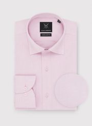 PAKO LORENTE – Koszula męska z długim rękawem w kolorze różowym. Czerwone koszule Pako Lorente, m, bez wzorów, z bawełny, bez kołnierzyka, bez ramiączek. Za 299.99 zł.