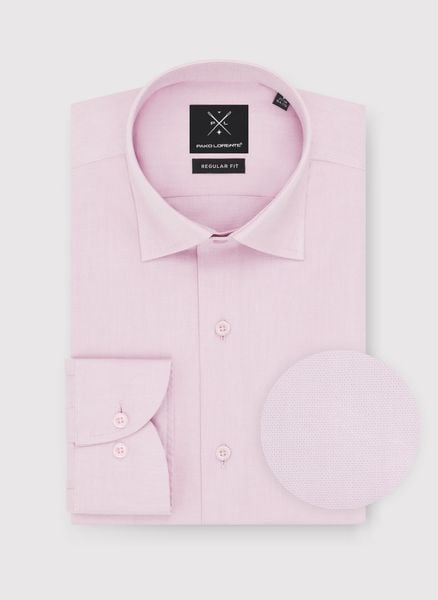 PAKO LORENTE – Koszula męska z długim rękawem w kolorze różowym. Czerwone koszule Pako Lorente, m, bez wzorów, z bawełny, bez kołnierzyka, bez ramiączek. Za 299.99 zł.