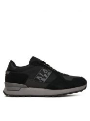 Napapijri Sneakersy Stab NP0A88XI Czarny. Czarne buty sportowe casual Napapijri, bez wzorów, ze skóry, bez zapięcia. Za 449.99 zł.