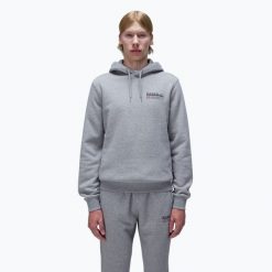 Bluza męska Napapijri B-Kasba Hint. Szare bluzy Napapijri, m, bez wzorów, bez kaptura. Za 365.70 zł.