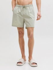 Jack & Jones Szorty kąpielowe "Maui" w kolorze zielonym rozmiar: M. Zielone krótkie spodenki sportowe Jack & Jones, m, bez wzorów, z materiału. Za 65.85 zł.